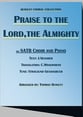 Praise To The Lord, The Almighty SATB choral sheet music cover